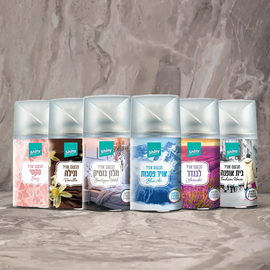 מבשם אוויר שייני 250   מ"ל