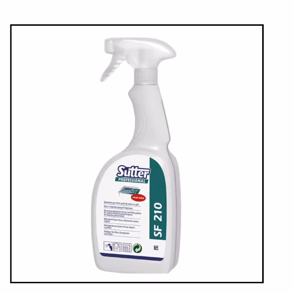 مزيل الدهون المحروقة في المطبخ برأس رغوي، مذيب، SF210، بخاخ، 750 مل