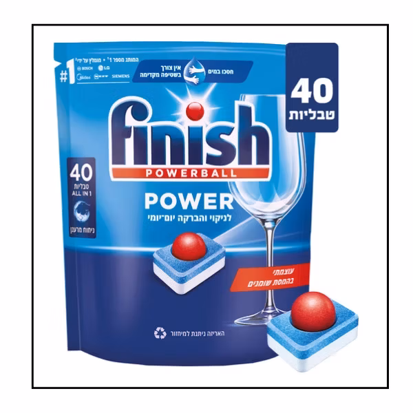 فينش Finish Quantum أقراص جلاية 60 قرص