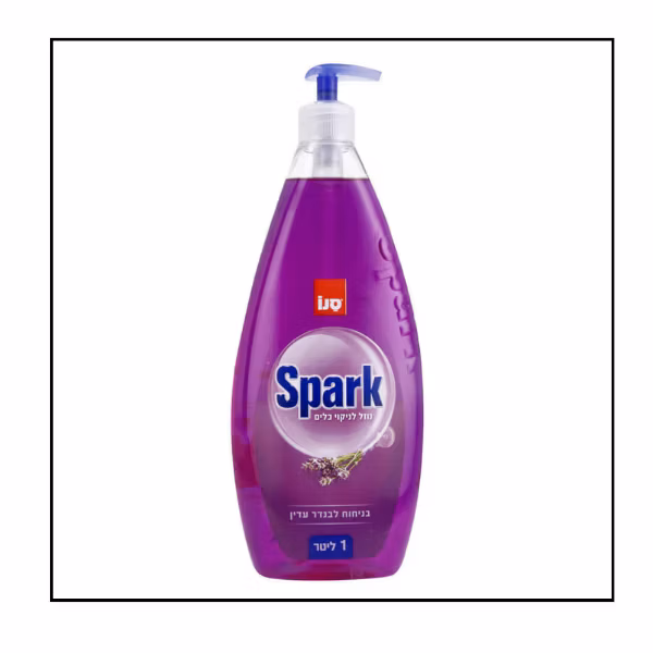 سانو سبارك – سائل جلي برائحة لفندر مع مضخة 1 ليتر - تركيز 24%