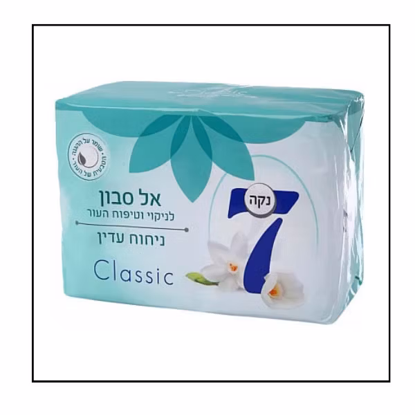 صابون نيكا – تنظيف وعناية بالبشرة أخضر، 4 × 100 غرام – كلاسيك