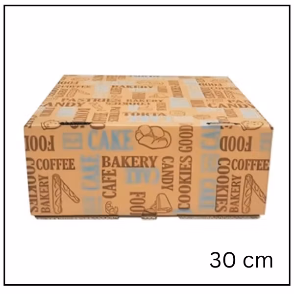 كرتون كيك – مقاس 30×10 سم – ربطة 20 قطعة