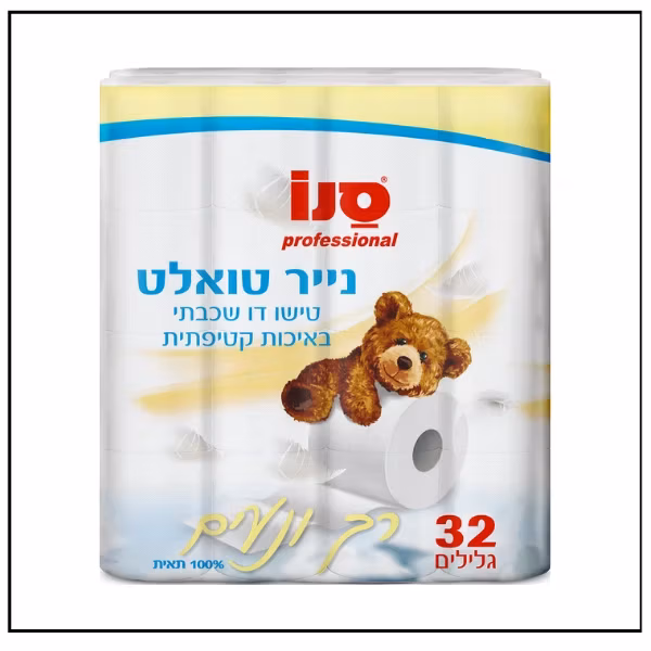 ورق تواليت ( رخ نعيم ) ناعم ومريح طبقين – 32 رول