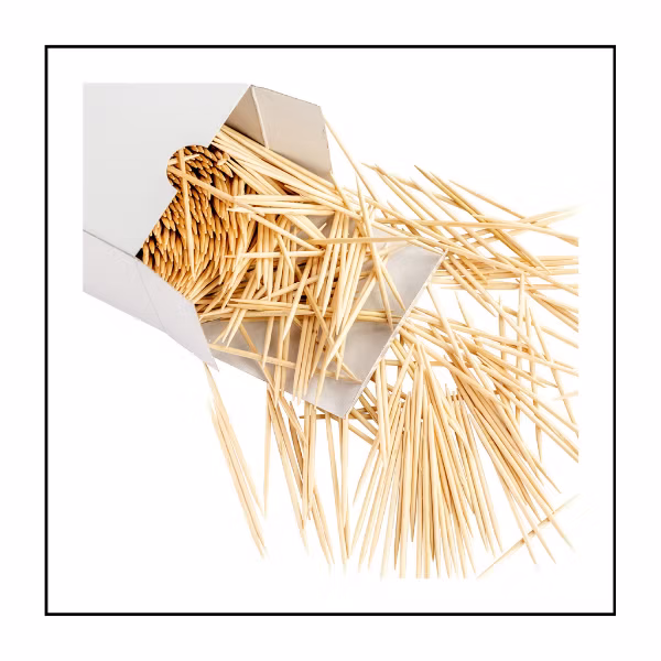 نكاشات اسنان خشبية 1 كغم