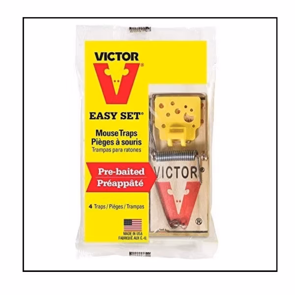 مصيدة جرذان (فئران) ملطش خشب كبير VICTOR