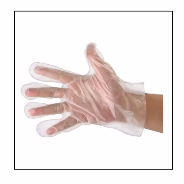 كفوف نايلون احادية الاستعمال – 1/100