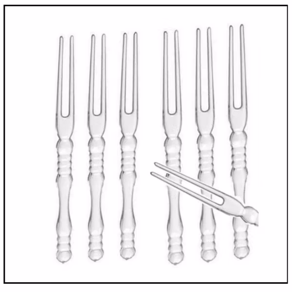 شوكة بلاستيك للمقبلات/الفواكه – 1 ربطة/1000 حبة